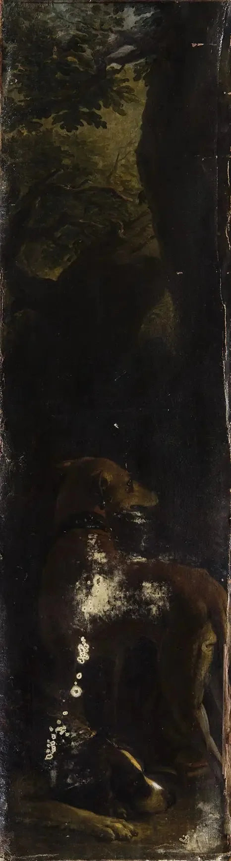 Toevoeging aan de linkerkant (verwijderd) van « Méléagre et Atalante » - Peter Paul Rubens