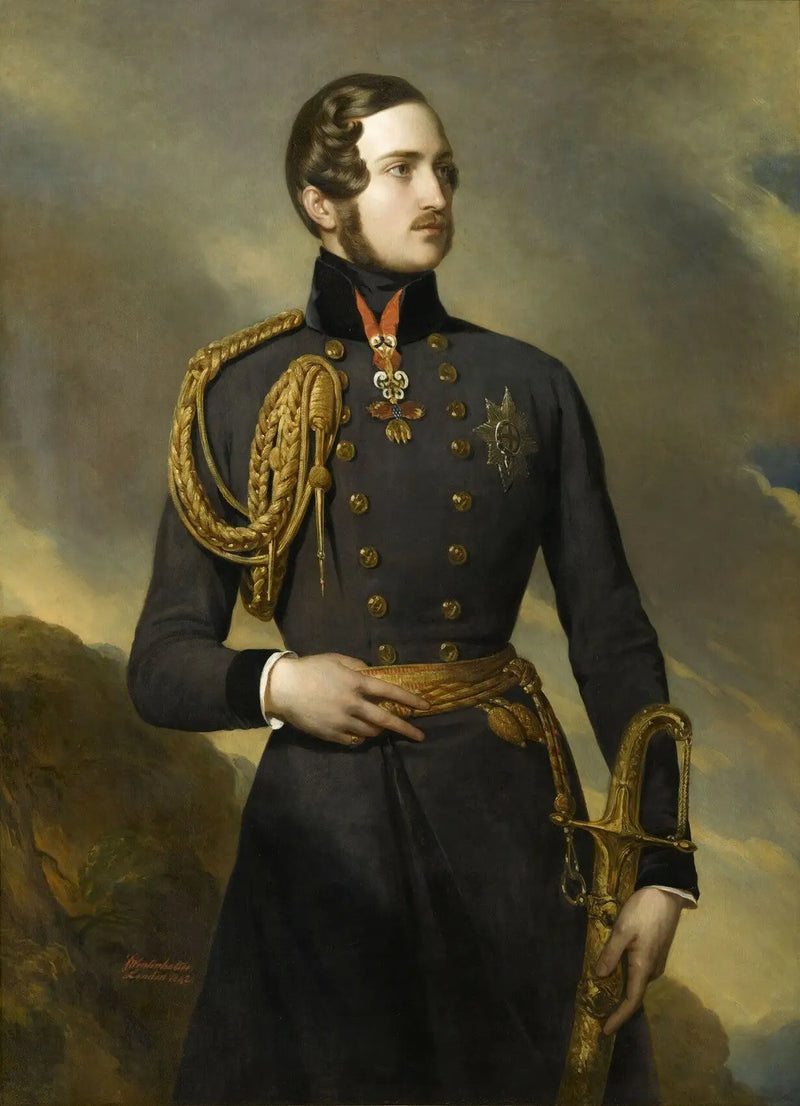Albert van Saksen-Coburg en Gotha, prins-gemaal (1819-1861) - Franz Xaver Winterhalter

Source:
Albert de Saxe-Cobourg-Gotha, prince consort (1819-1861) - Franz Xaver Winterhalter