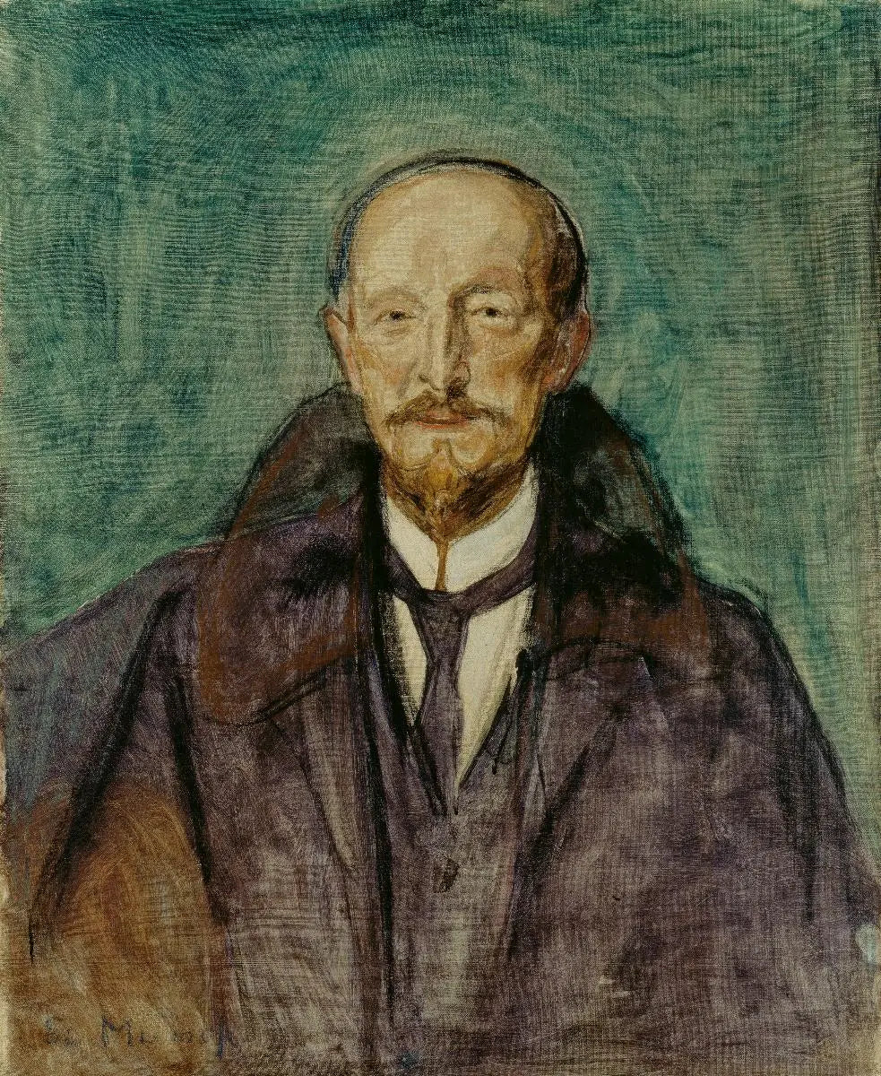 Reproduction du tableau « Albert Kollmann - Edvard Munch » par Alpha Reproduction en peinture à l’huile