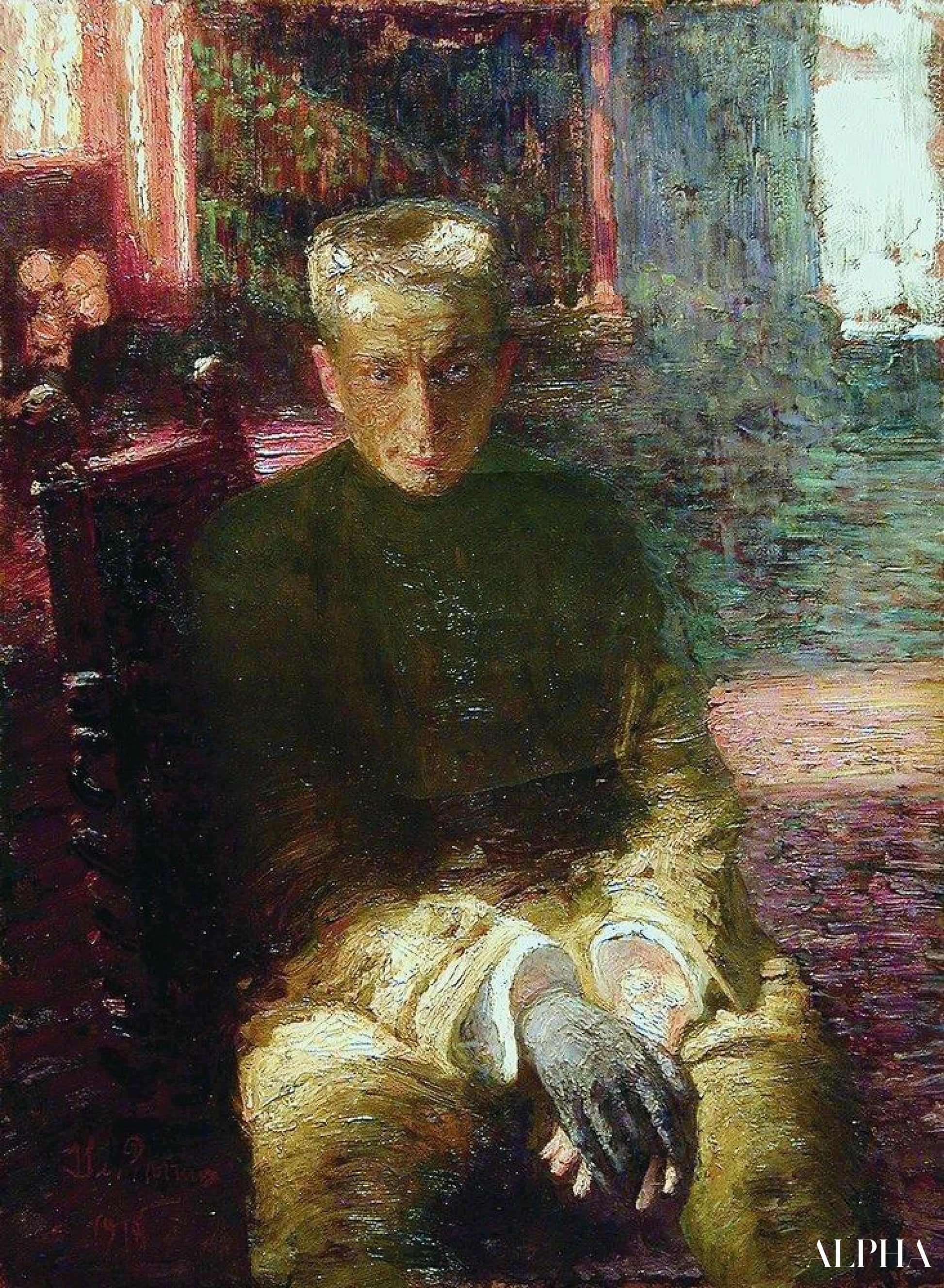 Alexander Kerensky - Ilya Repin - Reproducties van hoogwaardige schilderijen en schilderijen