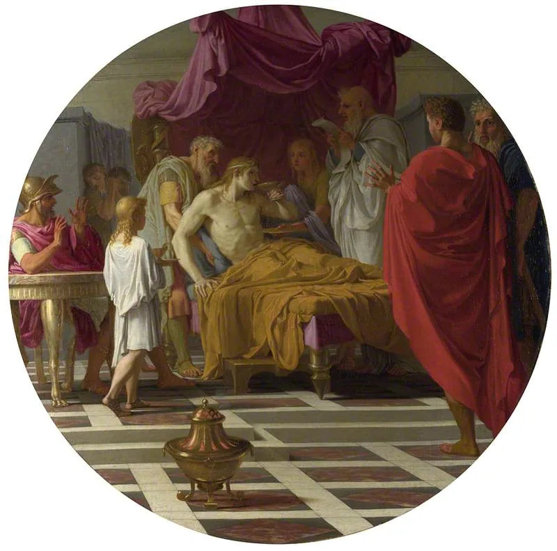 Alexandre en zijn dokter - Eustache Le Sueur