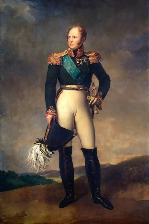 Alexandre Ier (1777–1825), keizer van Rusland - François Gérard

Source:
Alexandre Ier (1777–1825), empereur de Russie - François Gérard
