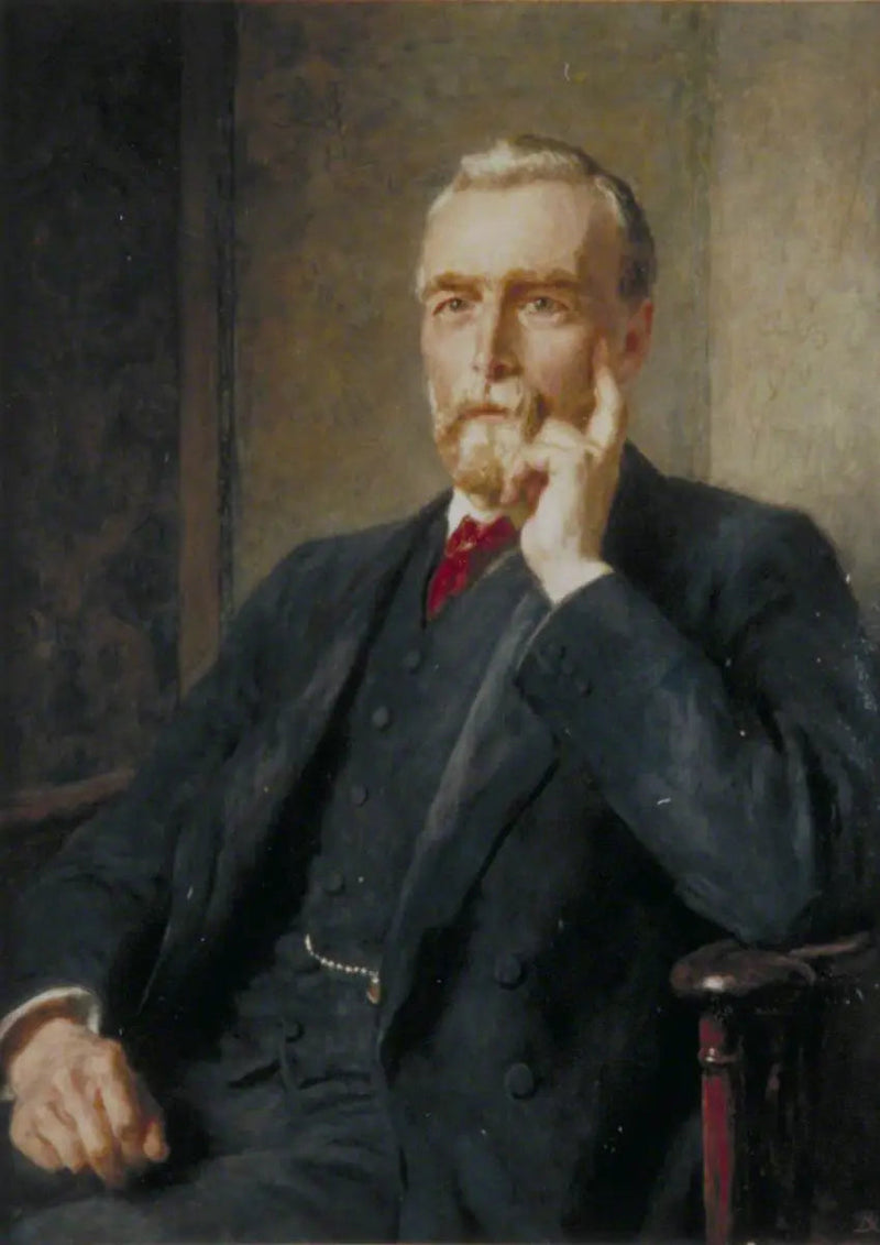 Alfred Fowell Buxton (1854–1952), voorzitter van de Londense graafschapsraad - Briton Rivière

Source:
Alfred Fowell Buxton (1854–1952), président du conseil du comté de Londres - Briton Rivière