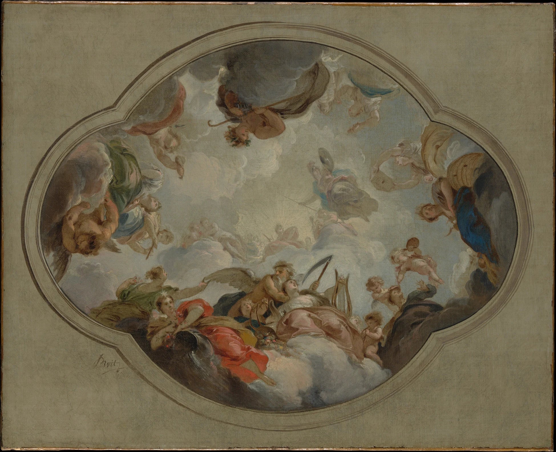 Allégorie des Arts - Jacob de Wit