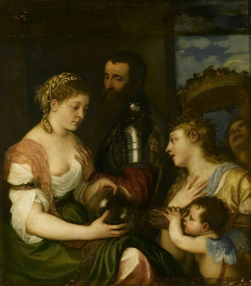 Huwelijksallegorie - Titian