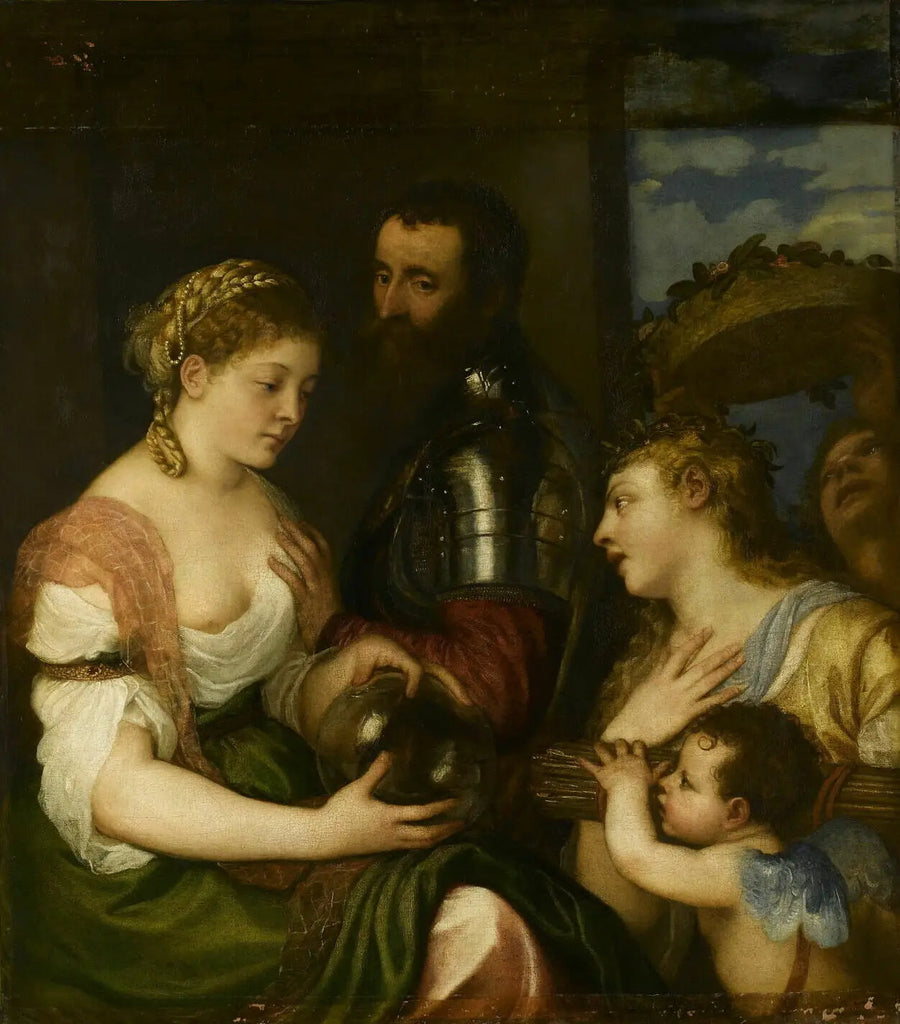 Huwelijksallegorie - Titian