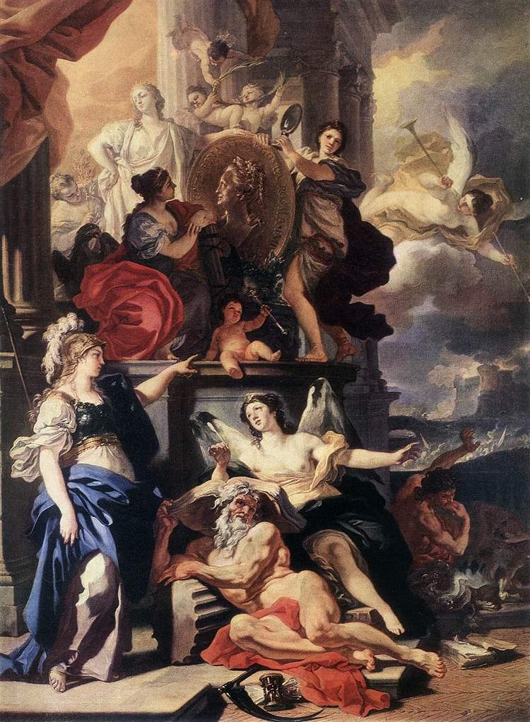 Allegorie van een Rijk - Francesco Solimena