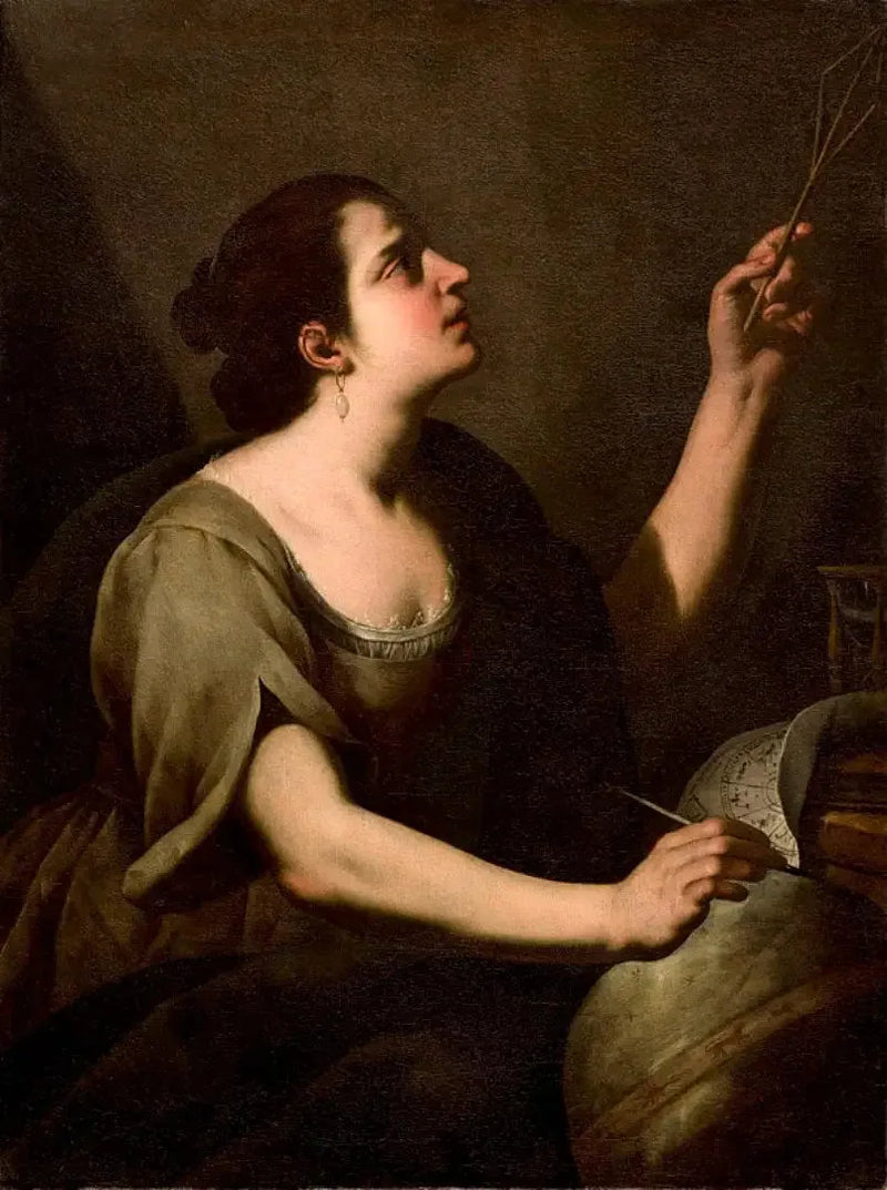 Allegorie van de astronomie - Artemisia Gentileschi