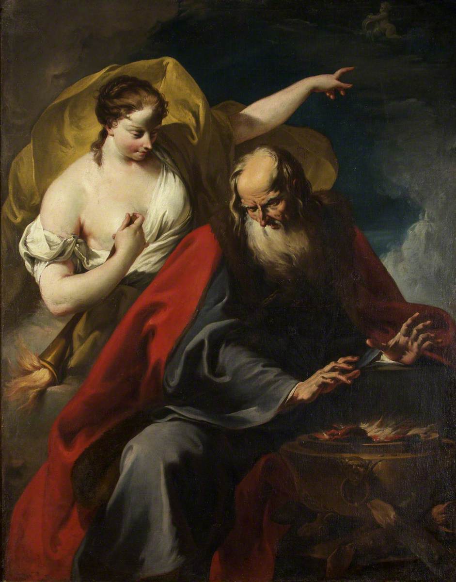 Allégorie de l’hiver et de l’été - Giovanni Battista Pittoni - Alpha Reproduction