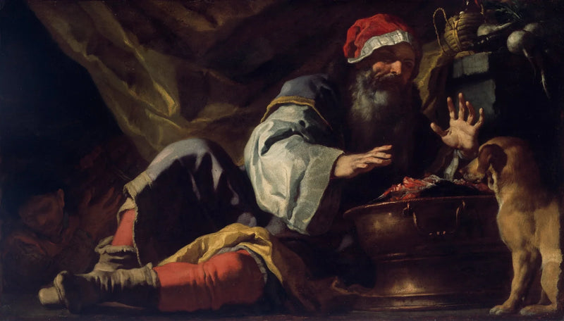 Allergorie van de winter - Francesco Solimena