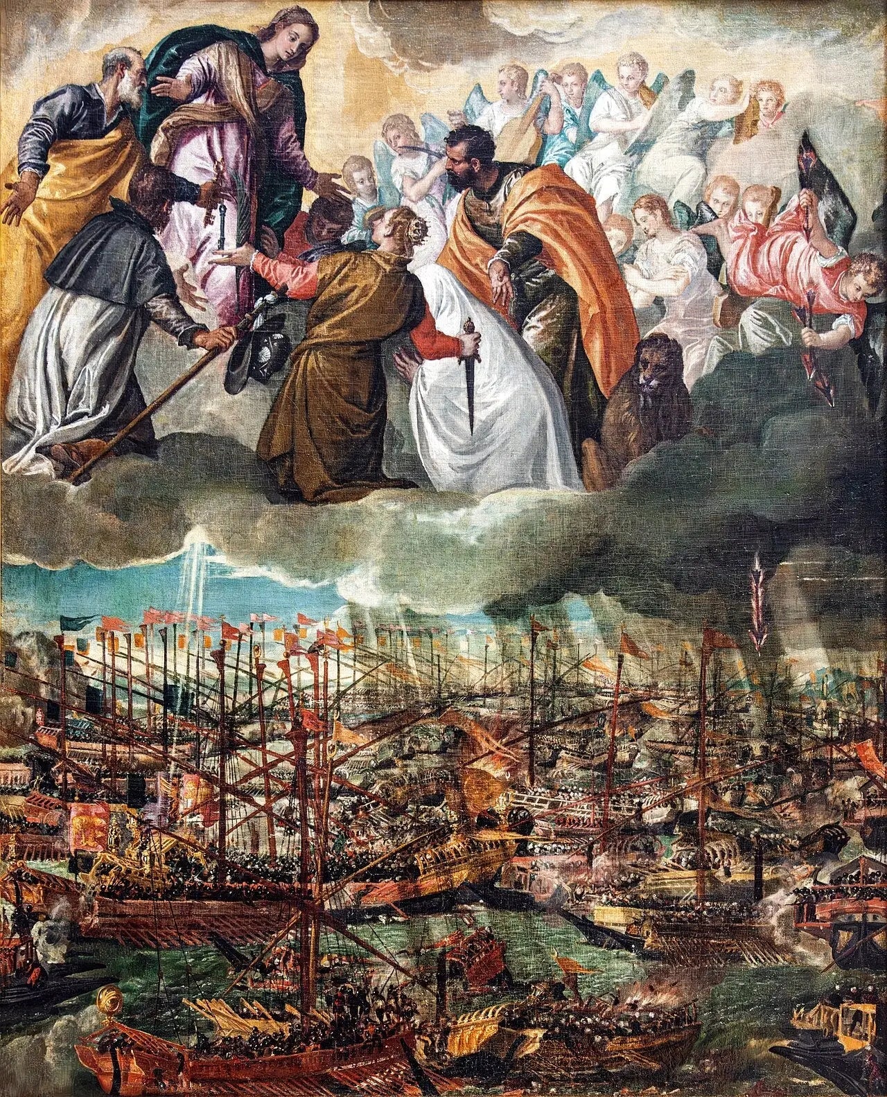Allégorie de la bataille de Lépante - Paul Véronèse - Alpha Reproduction