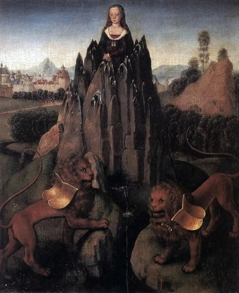 Allergorie van kuisheid - Hans Memling