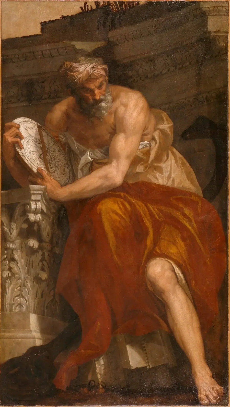 Allegorie van de navigatie met een astrolabium: Ptolemaeus - Paul Véronèse

Source:
Allégorie de la navigation avec un astrolabe : Ptolémée - Paul Véronèse