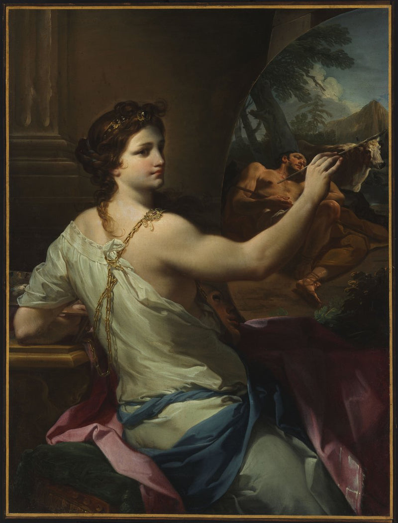 Allegorie van de schilderkunst - Corrado Giaquinto