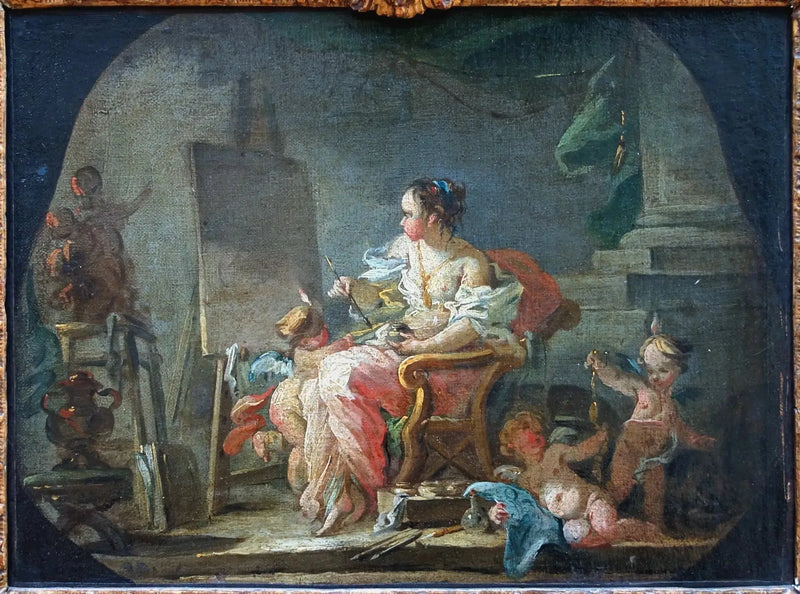 Allegorie van de Schilderkunst - François Boucher
