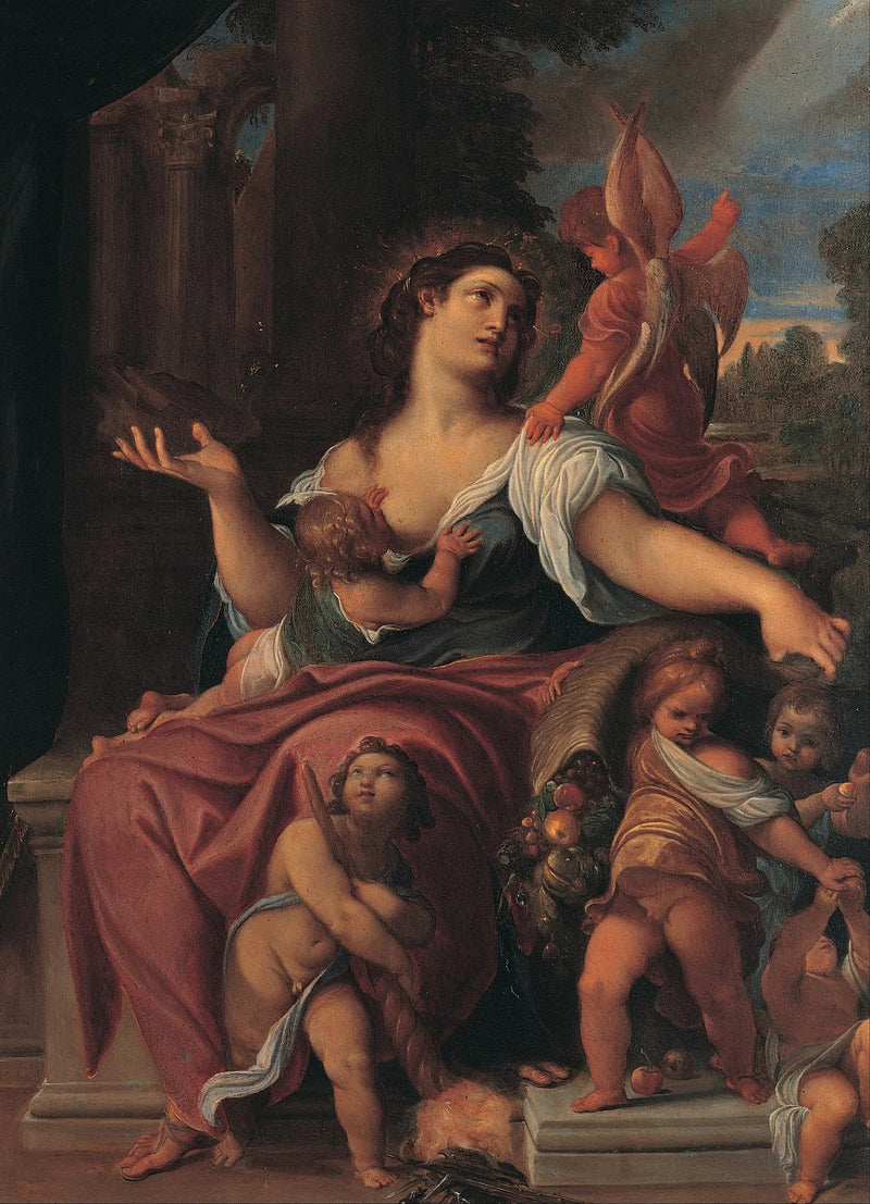 Allergorie van de Voorzienigheid - Ludovico Carracci