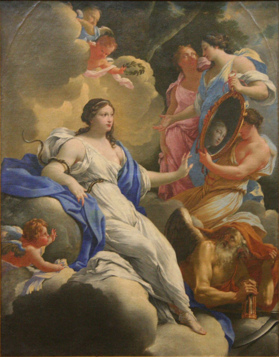 Allergorie van de Voorzichtigheid. - Simon Vouet