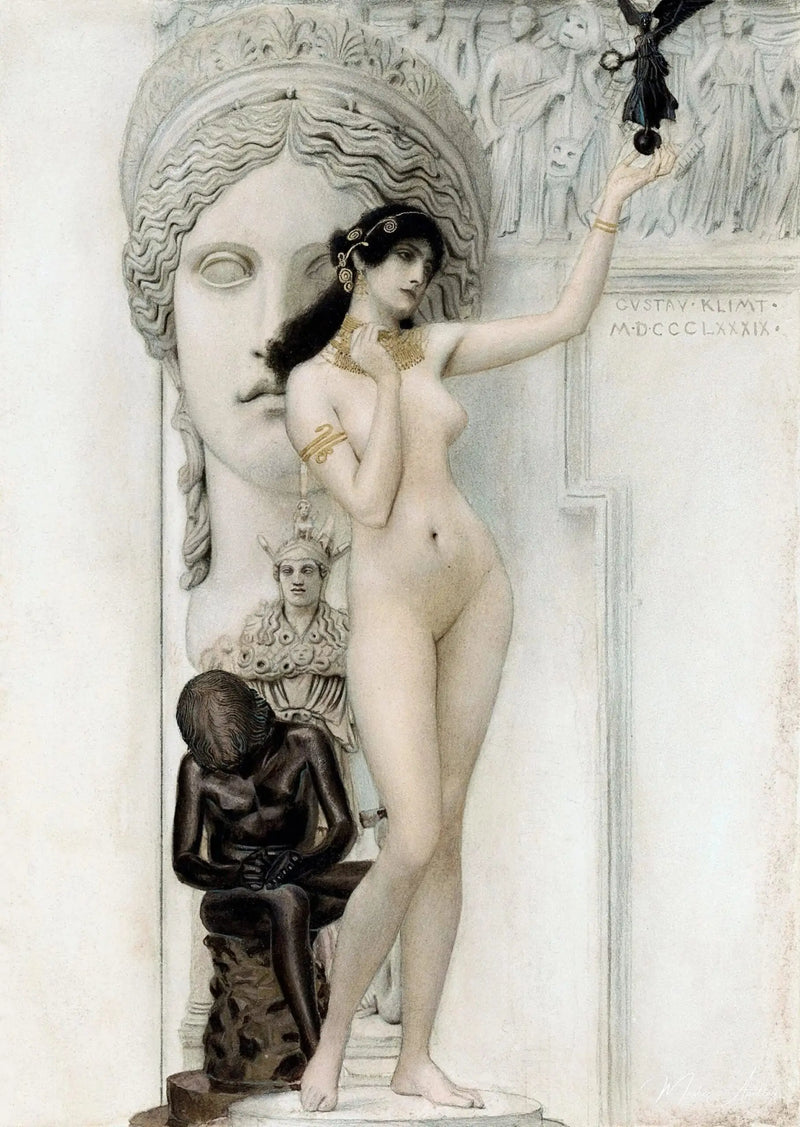Allegorie van de beeldhouwkunst - Gustav Klimt