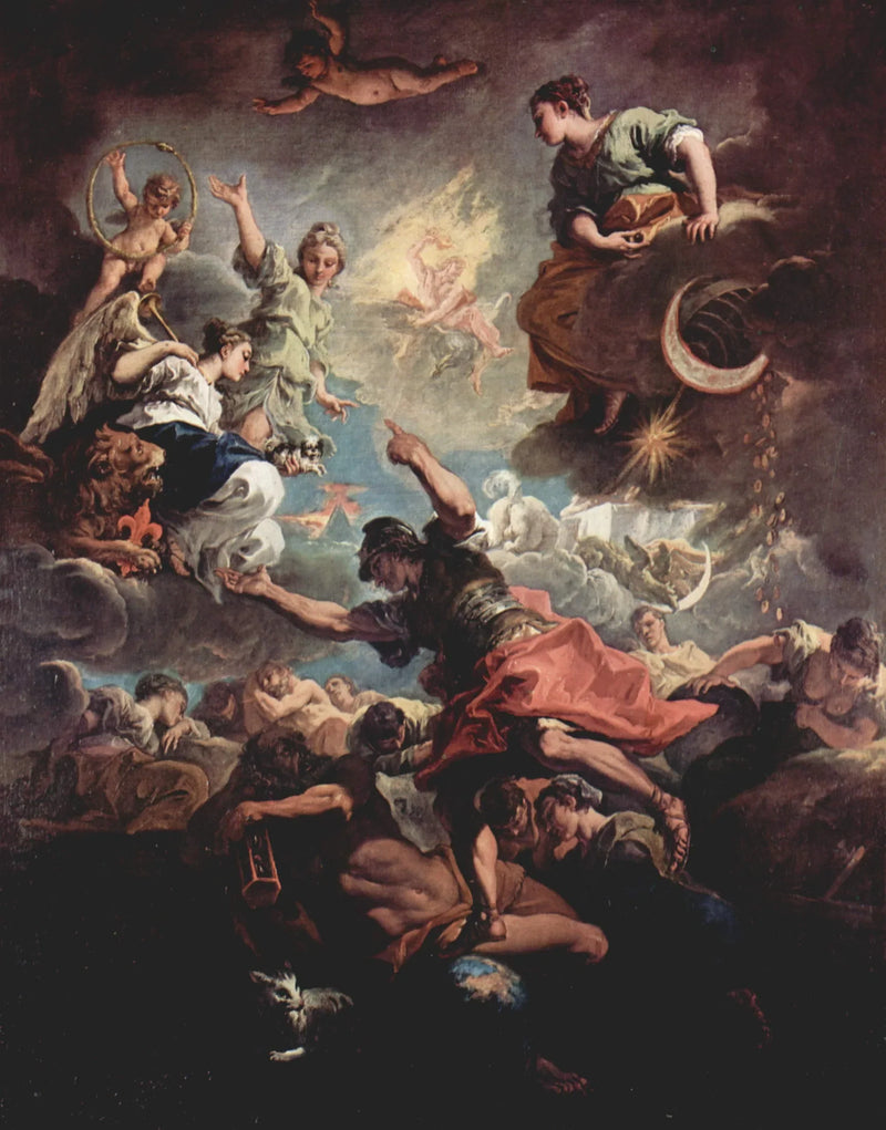 Allegorie van Toscane - Sebastiano Ricci