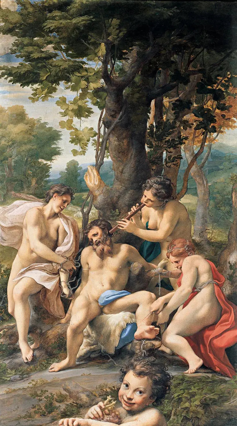 Allegorie van de Ondeugden - Antonio da Correggio