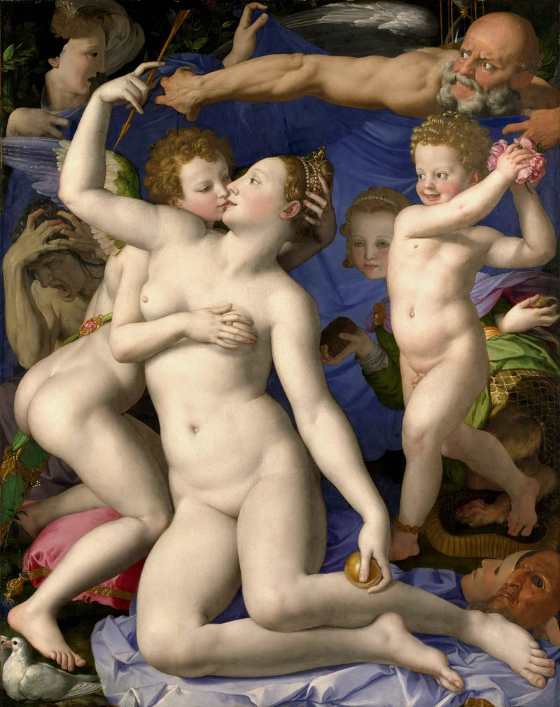 Allergorie op de Triomf van Venus - Bronzino