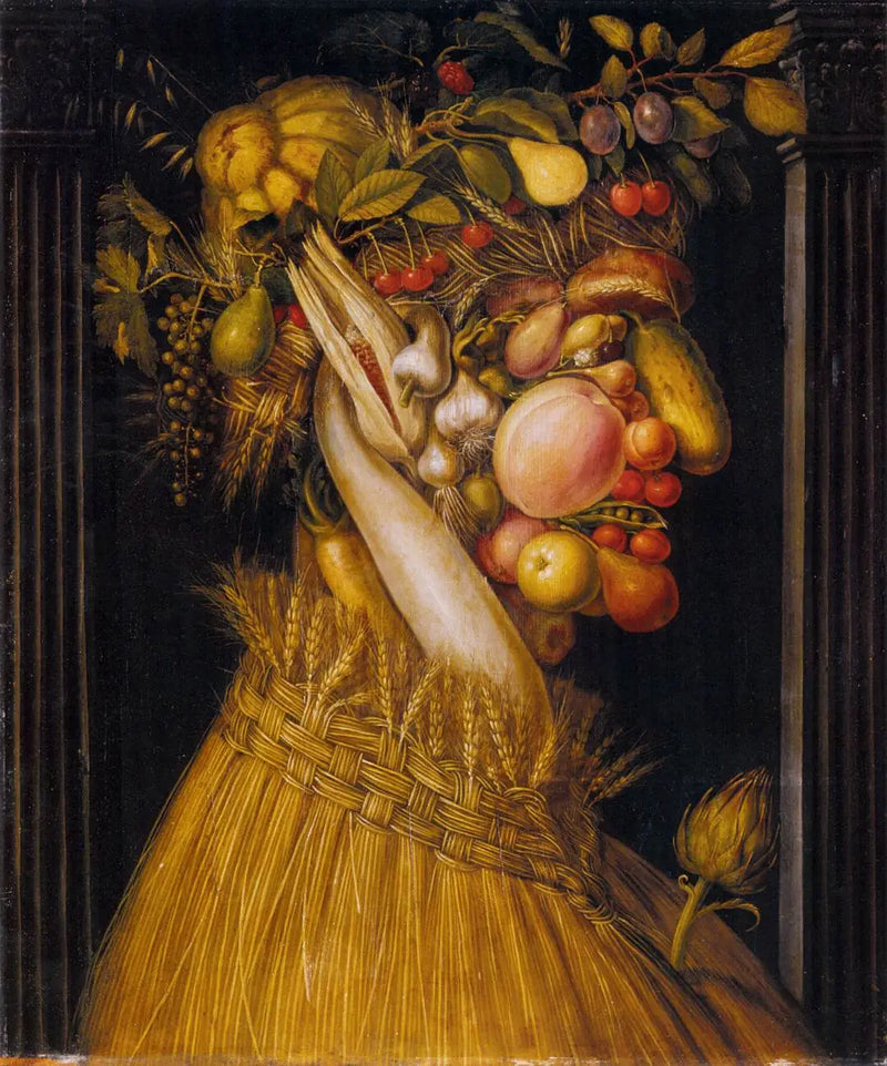 Allegorie van de Zomer - Giuseppe Arcimboldo