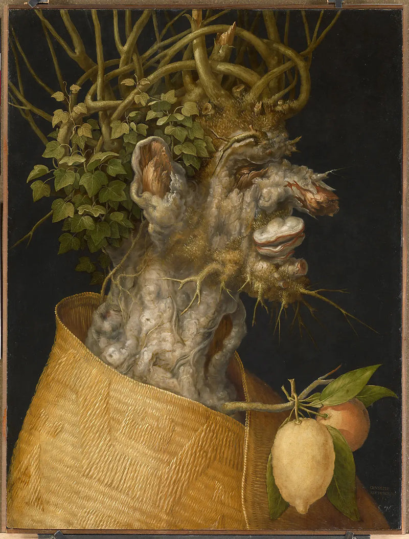 Allegorie van de Winter - Giuseppe Arcimboldo