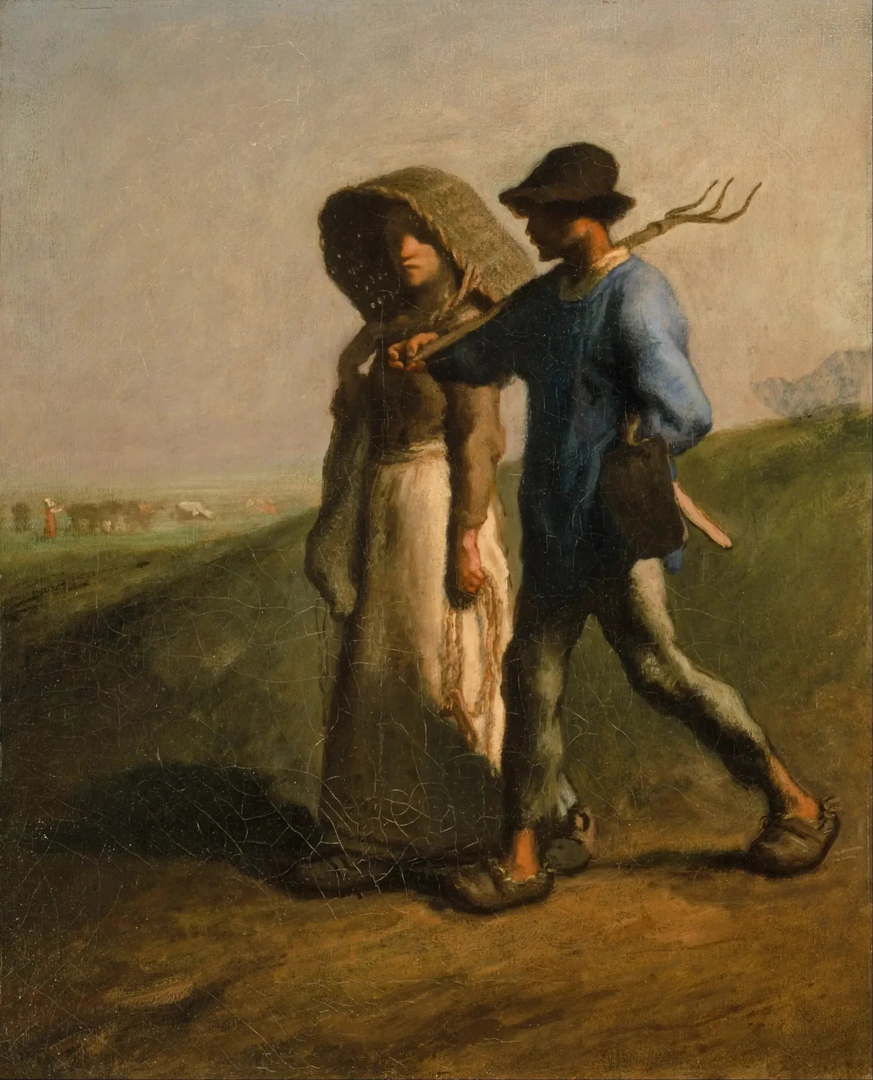 Aller au travail - Jean-François Millet image 1 reproduction d’œuvre d’art à l’huile