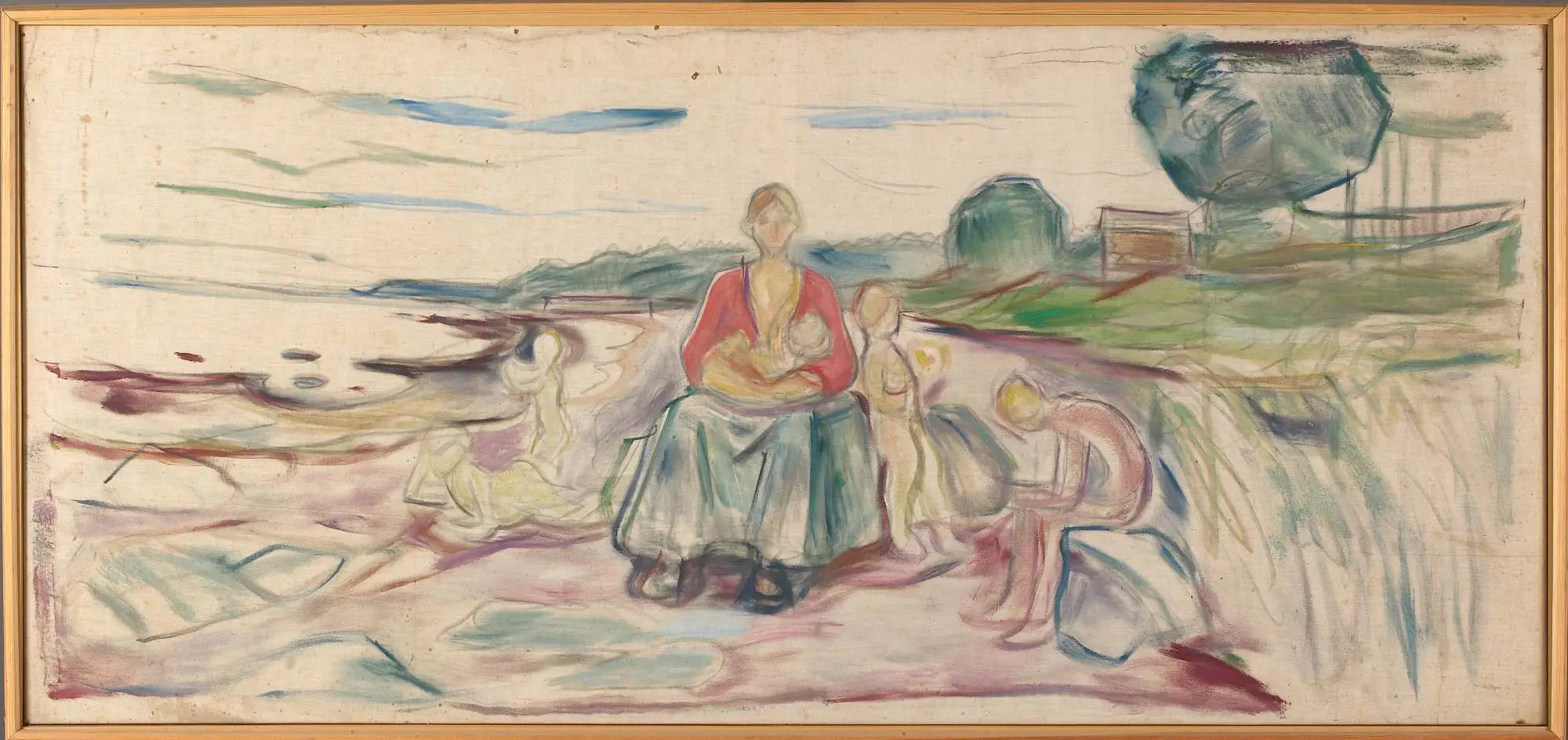 Reproduction du tableau « Alma mater - Edvard Munch » par Alpha Reproduction en peinture à l’huile