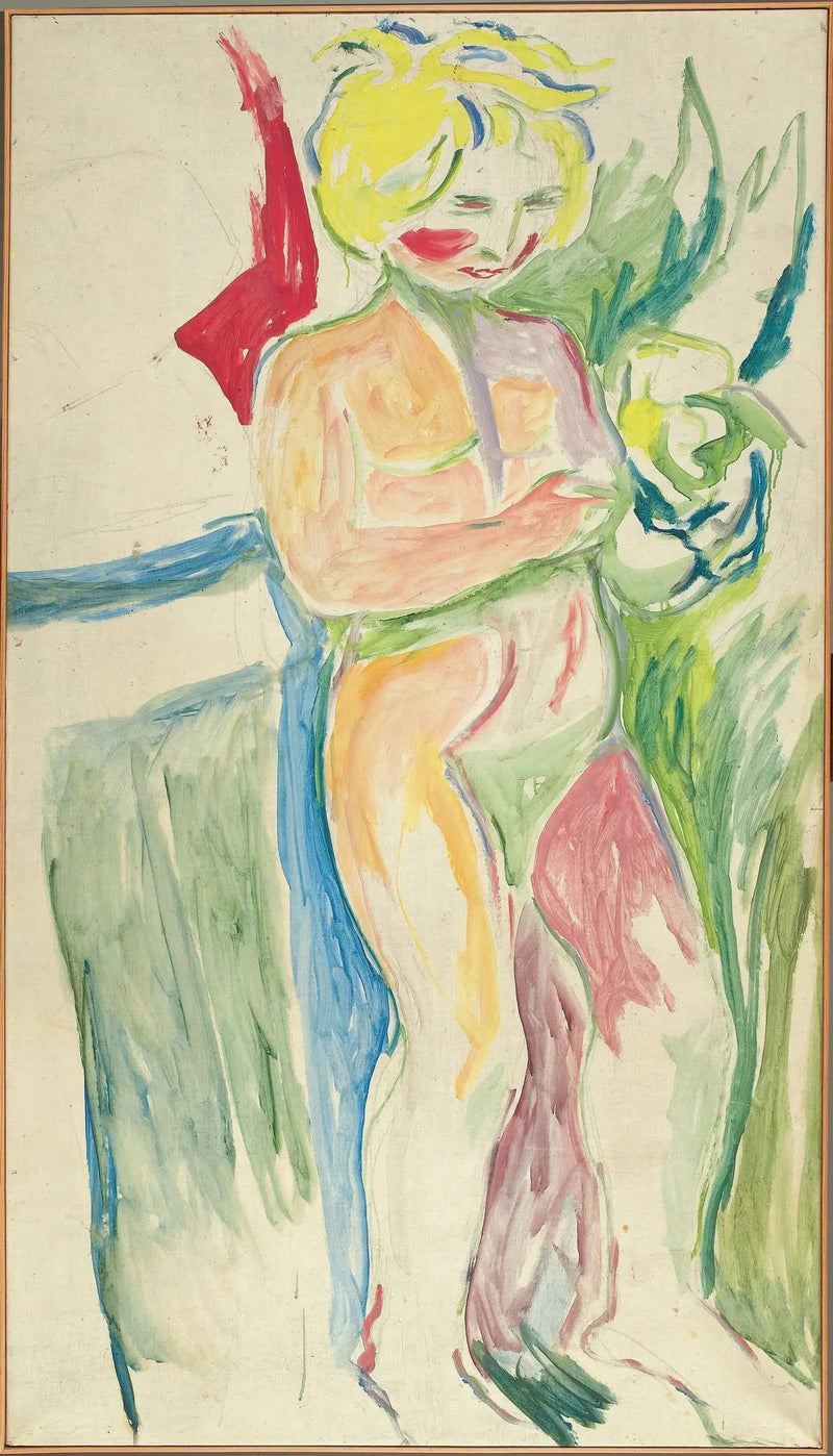 Alma Mater: staand kind - Edvard Munch