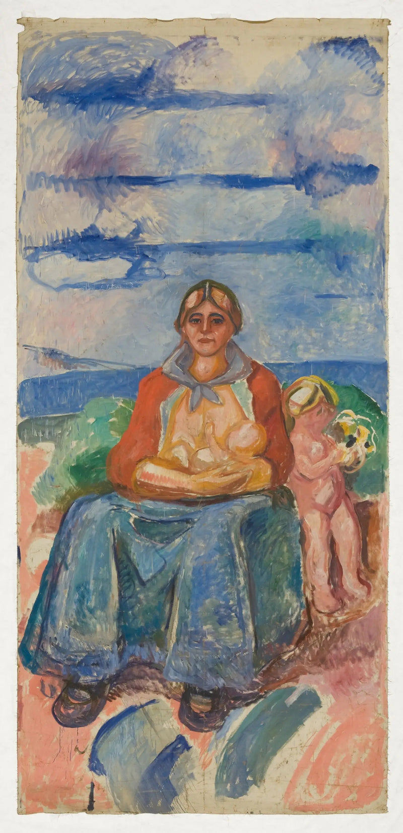 Alma Mater: centrale deel - Edvard Munch
