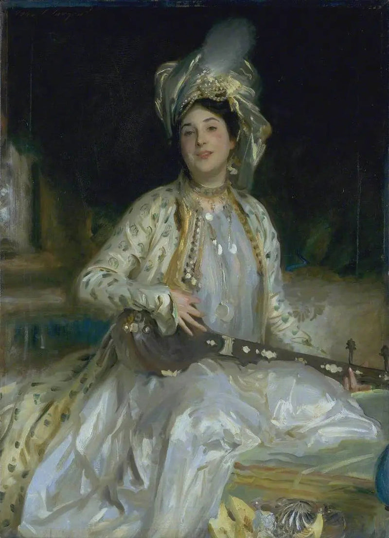 Almina, dochter van Asher Wertheimer - John Singer Sargent