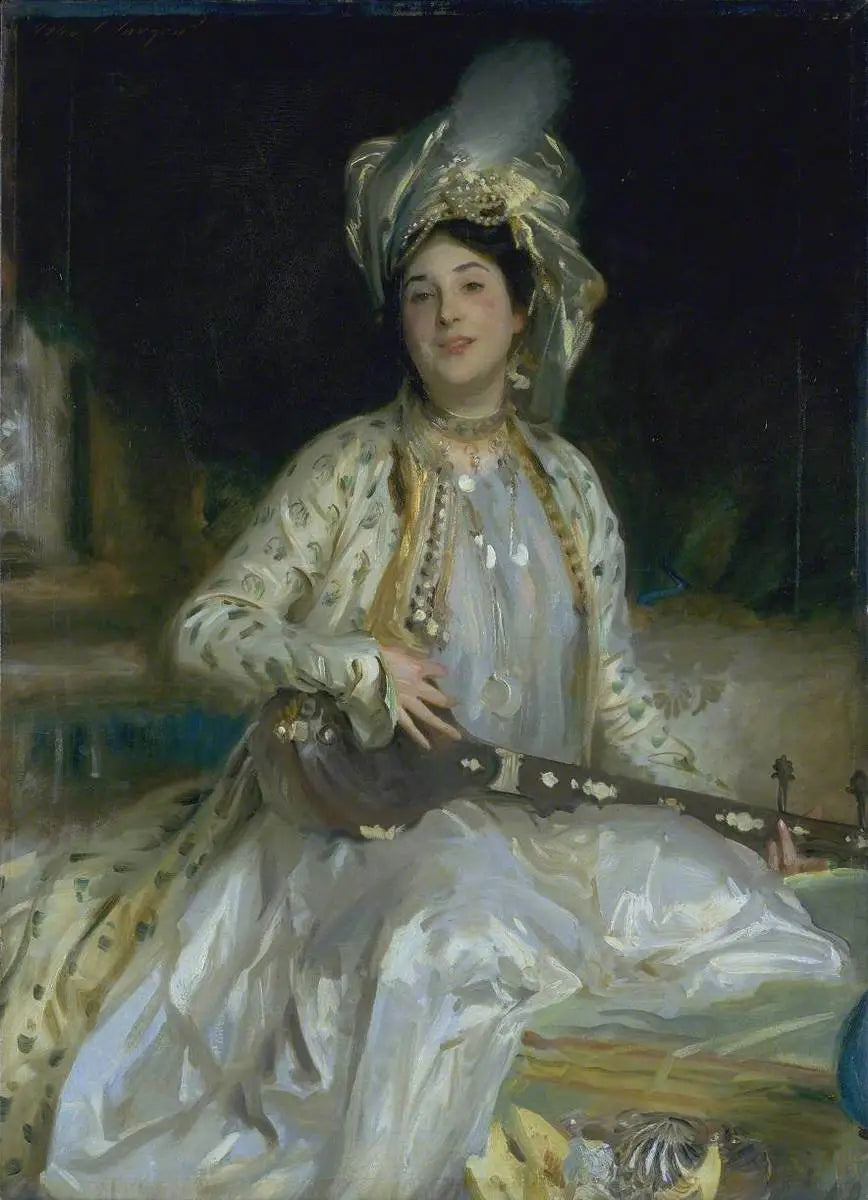 Almina, dochter van Asher Wertheimer - John Singer Sargent