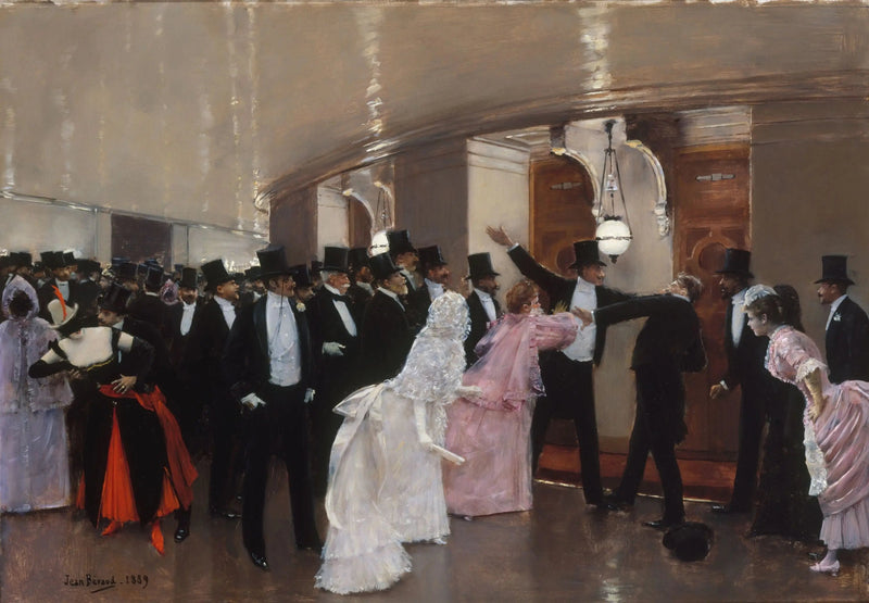 Ruzie op de gangen van het Opera - Jean Béroud

Source:
Altercation dans les couloirs de l'Opéra - Jean Béraud