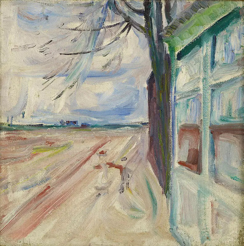 Aan de Stroom, Warnemünde - Edvard Munch