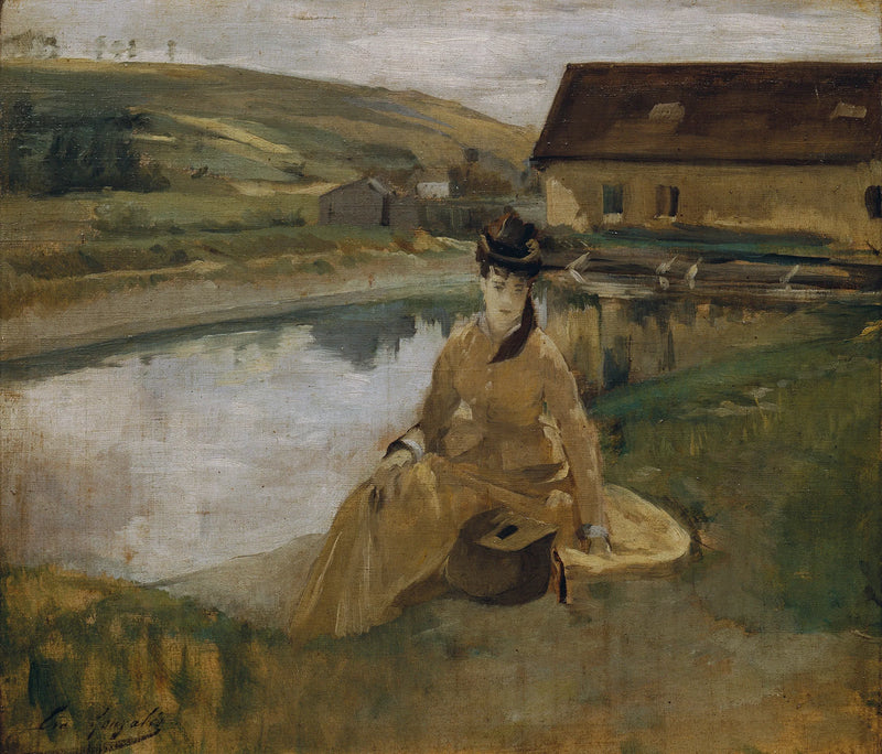 Am Wasser (Aan het water) - Eva Gonzalès