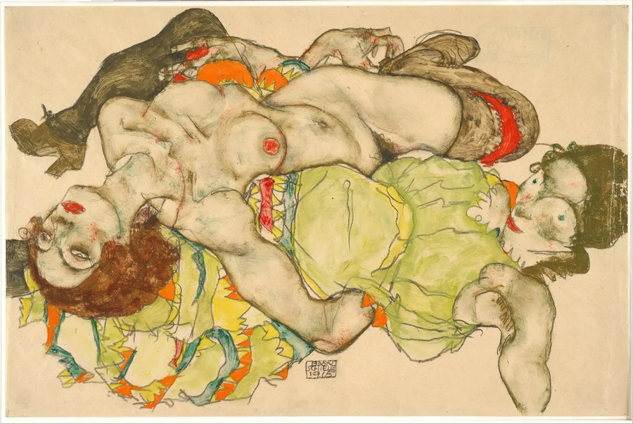 Minnaars - Egon Schiele