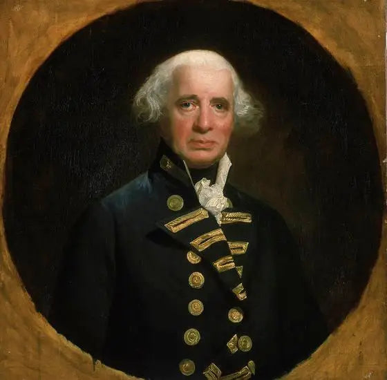 Admiraal van de vloot Howe (1726-1799), 1e graaf Howe - John Singleton Copley

Source:
Amiral de la flotte Howe (1726-1799), 1er comte Howe - John Singleton Copley