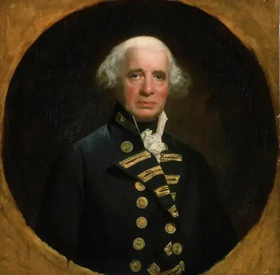 Admiraal van de vloot Howe (1726-1799), 1e graaf Howe - John Singleton Copley

Source:
Amiral de la flotte Howe (1726-1799), 1er comte Howe - John Singleton Copley