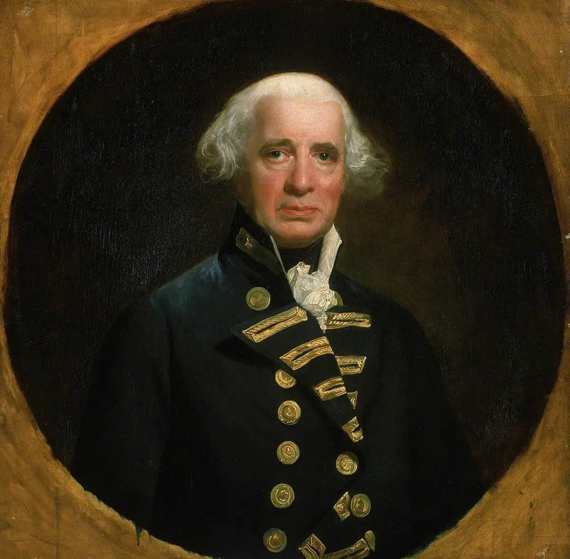 Amiral Richard Howe (1726–1799), 1e graaf Howe - John Singleton Copley

Source:
Amiral Richard Howe (1726–1799), 1er comte Howe - John Singleton Copley