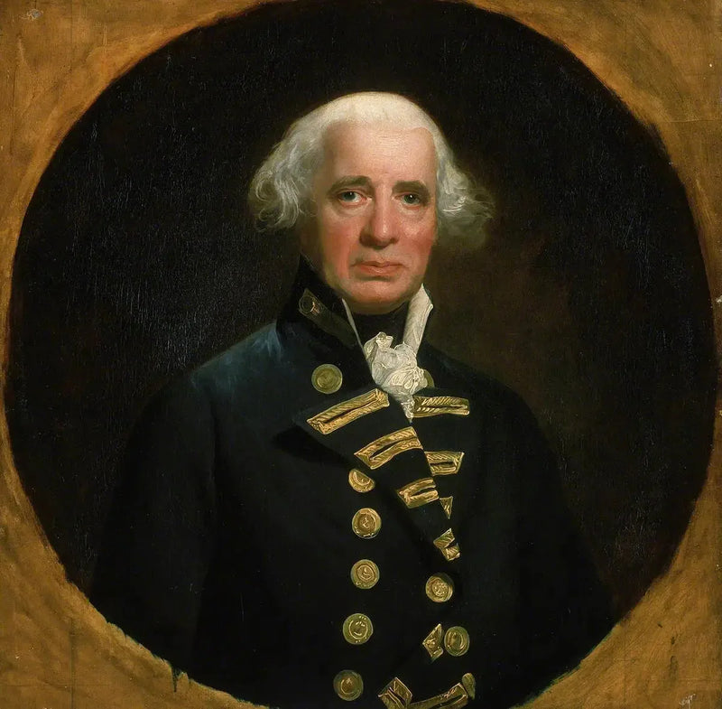 Amiral Richard Howe (1726–1799), 1e graaf Howe - John Singleton Copley

Source:
Amiral Richard Howe (1726–1799), 1er comte Howe - John Singleton Copley
