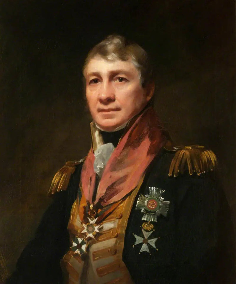 Admiraal Sir David Milne (1763–1845) - Henry Raeburn