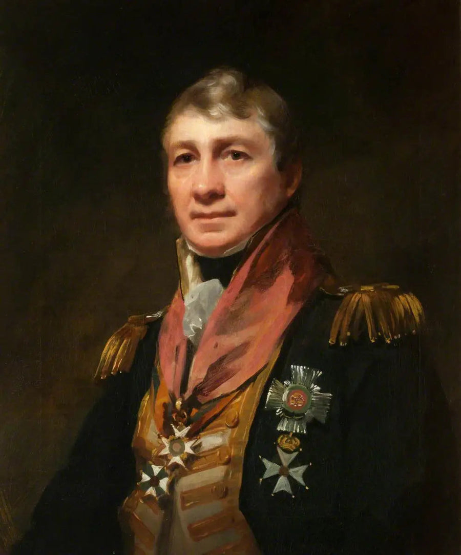 Admiraal Sir David Milne (1763–1845) - Henry Raeburn