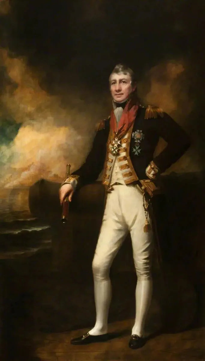Admiraal Sir David Milne (1763–1845) - Henry Raeburn

Source:
Amiral Sir David Milne (1763–1845) - Henry Raeburn