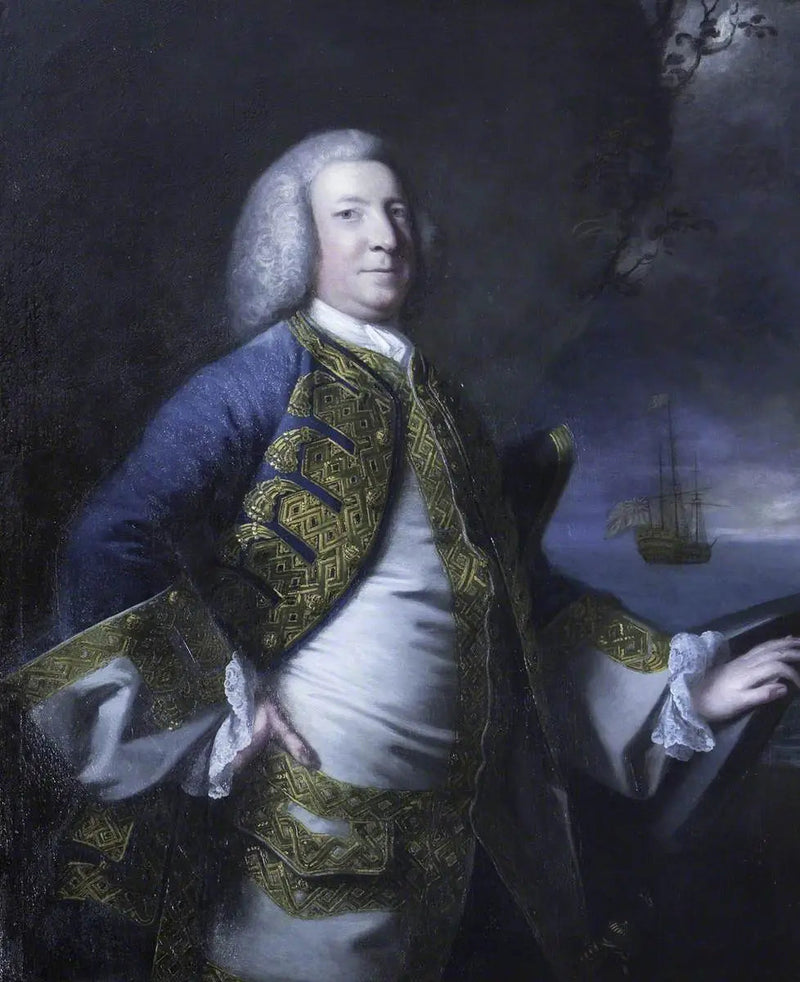 Admiraal Sir George Anson, baron Anson de Soberton (1697-1762) - Joshua Reynolds

Source:
Amiral Sir George Anson, baron Anson de Soberton (1697-1762) - Joshua Reynolds
