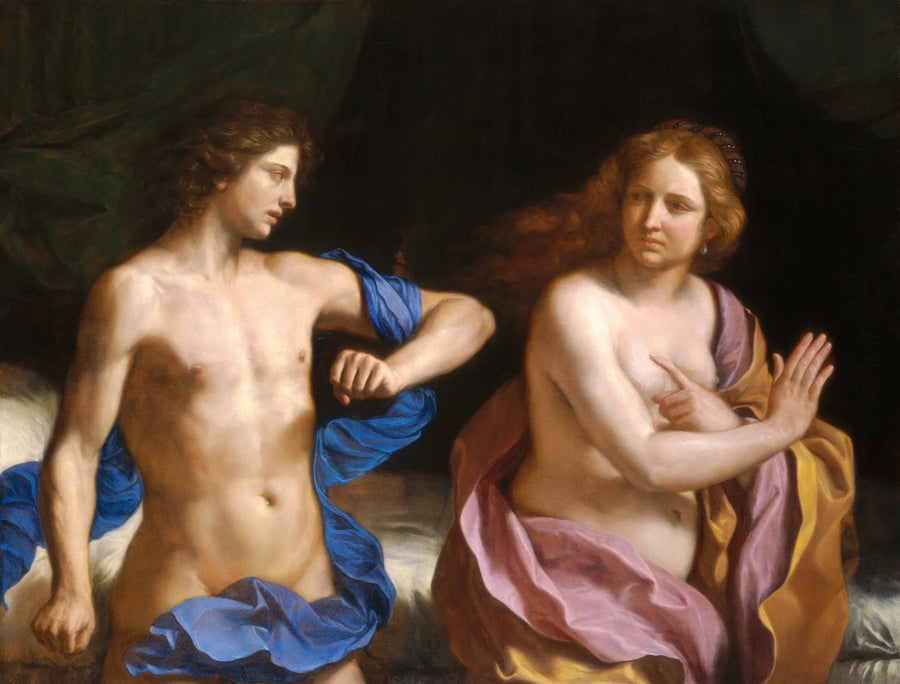 Amnon en Tamar - Guercino