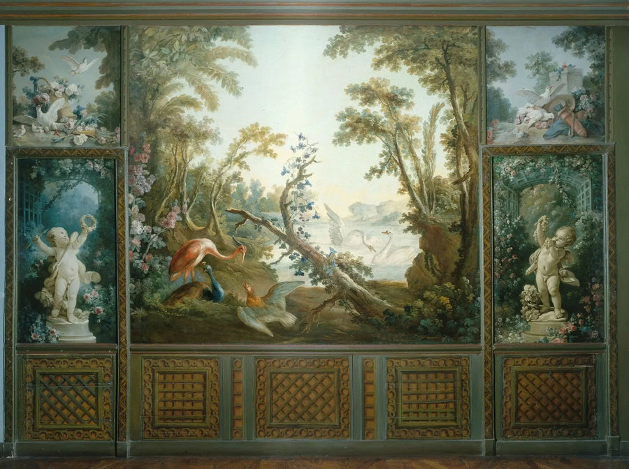 Liefde met druiven - François Boucher