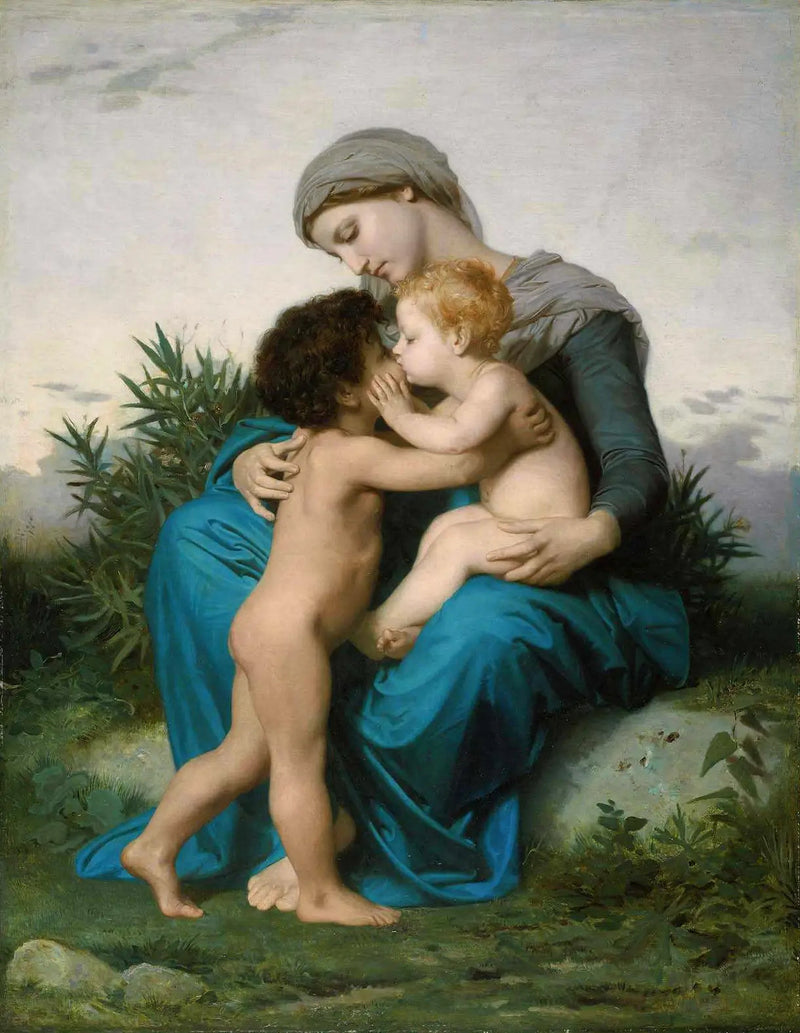 Broederlijke liefde - Bouguereau