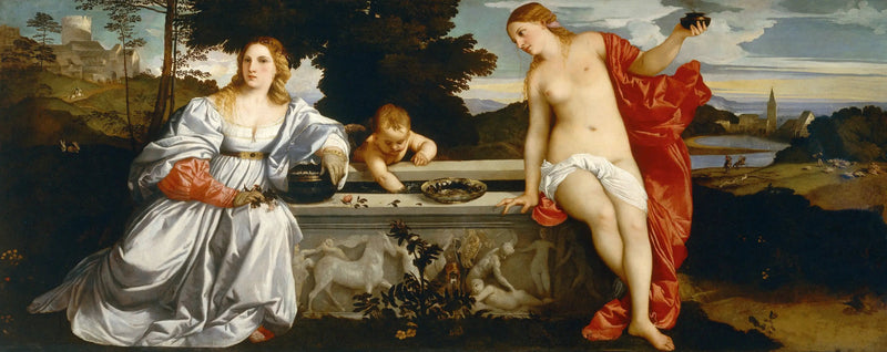 Heilige liefde en profane liefde - Titian