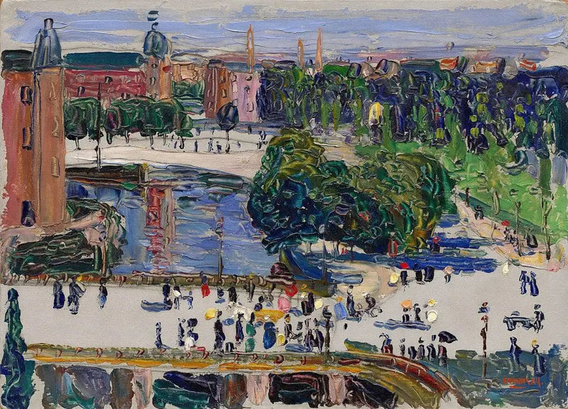 Amsterdam—Uitzicht vanuit het Raam - Vassily Kandinsky